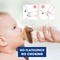 Nenhum bocal fora para fazer a leite a garrafa de alimentação original BPA do bebê forma livre do triângulo 150ml